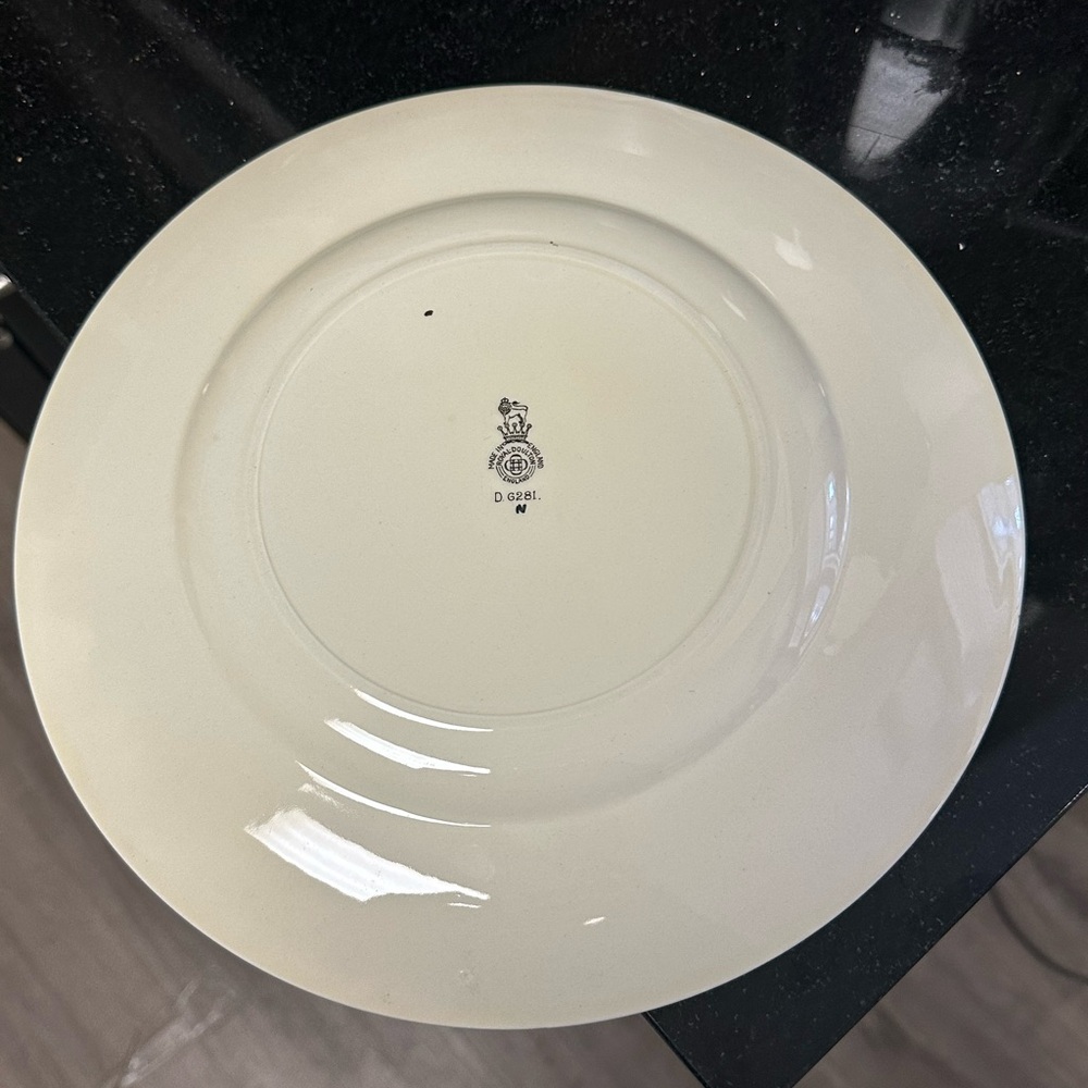 Royal Dalton, the doctor plate. Excellent condition. - Picture 4 of 4